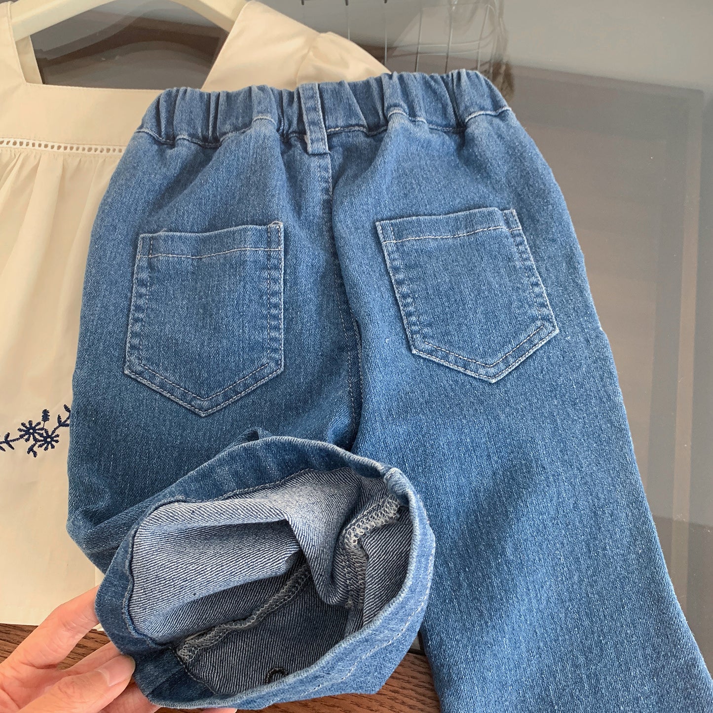 A children's jeans set