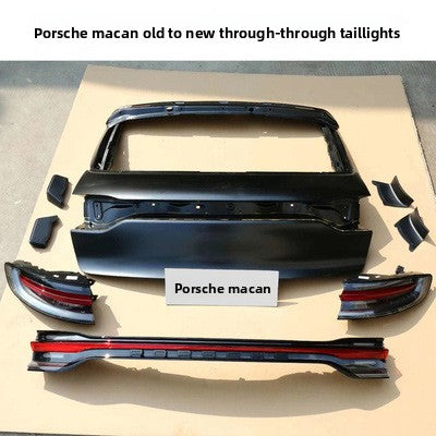 A14-17 Macan headlight assembly modified 20 Maca led through tail lights