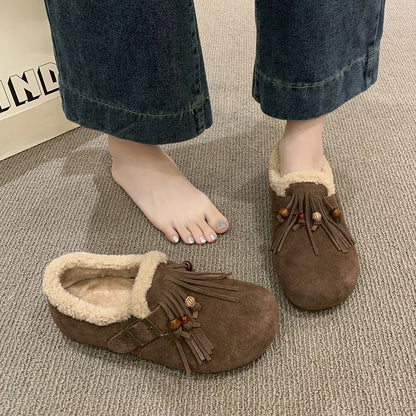 A plush shoe