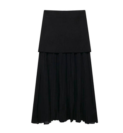 A vest vest skirt set