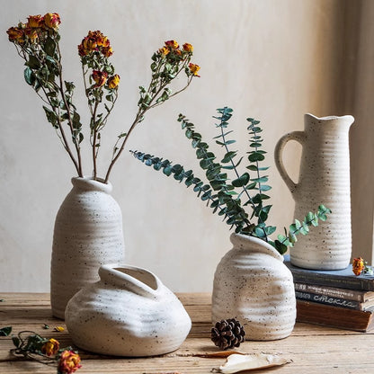 A ceramic ornament creative vase