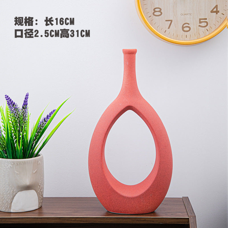 A ceramic vase