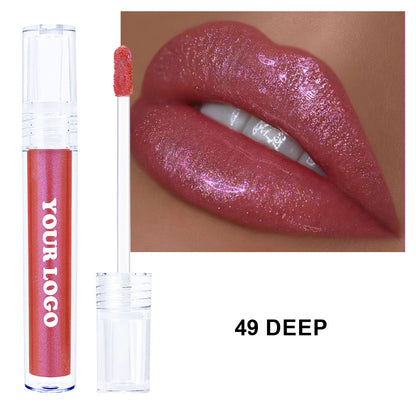 A mirror water gloss lip gloss lip glaze —— Customizable logo MOQ 100 pieces