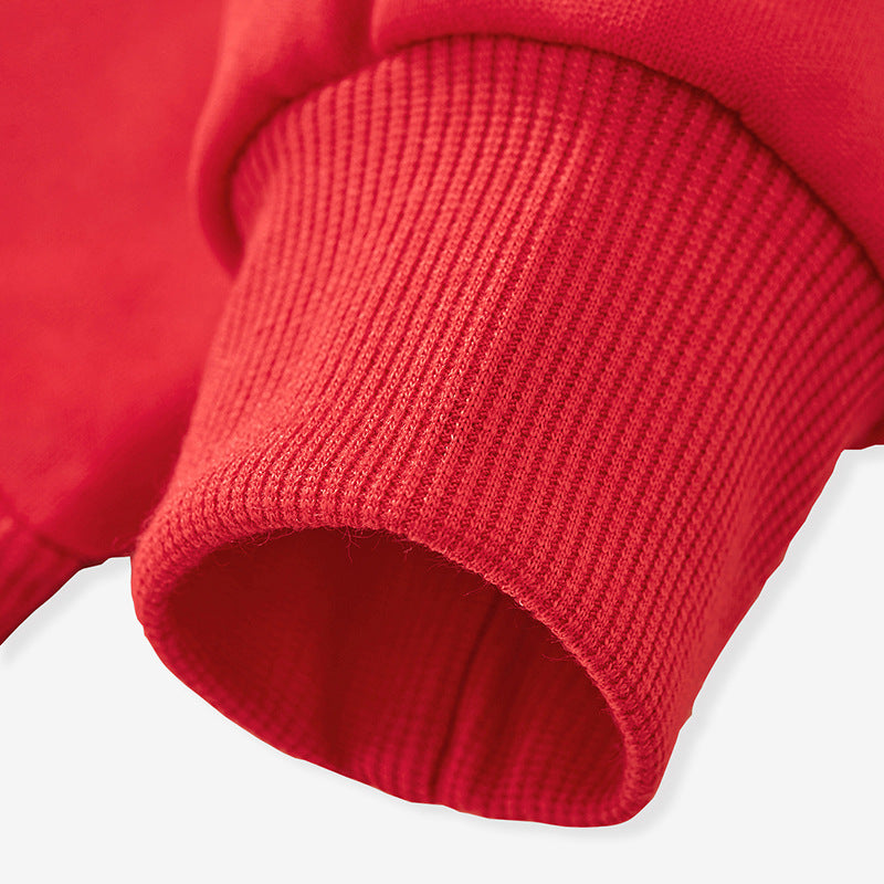 A children's long-sleeved sweater