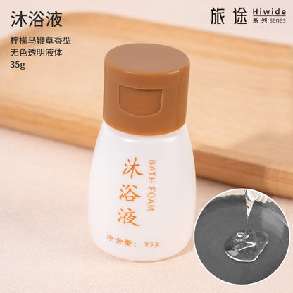 B & B disposable toothbrush with toothpaste waterproof kraft paper hotel hotel home hospitality toiletries set