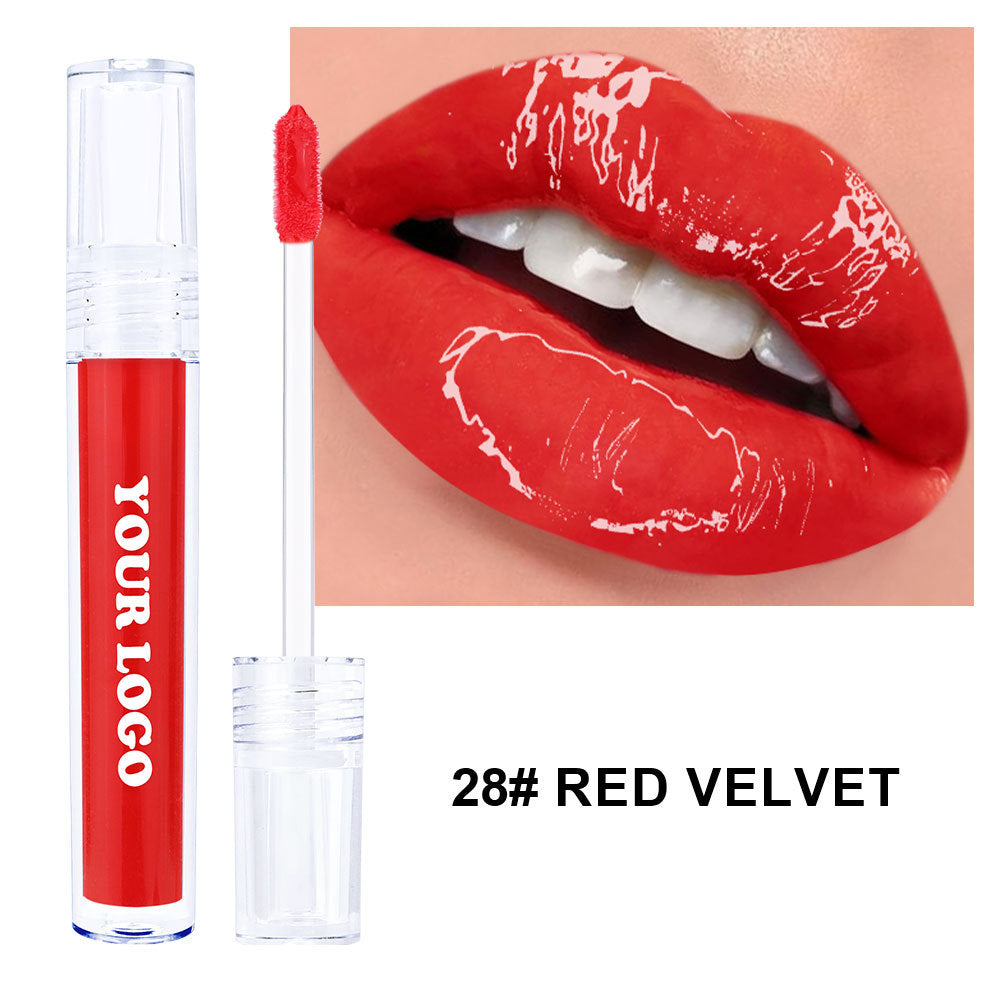 A mirror water gloss lip gloss lip glaze —— Customizable logo MOQ 100 pieces