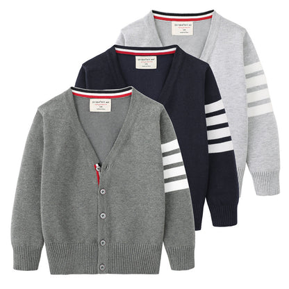 A children's knitted jacket