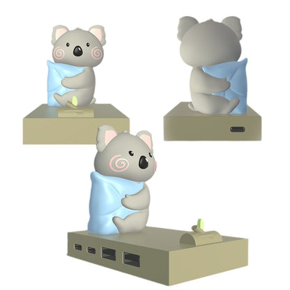 A docking station mobile phone holder