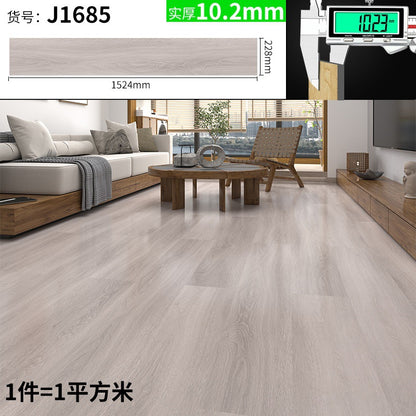 A lock floor SPC stone plastic floor snap-on stone crystal composite wood floor household old ground renovation waterproof fire