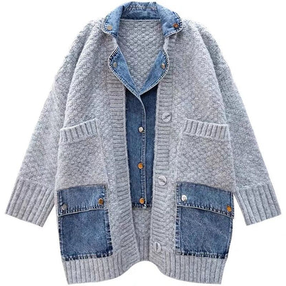 A sweater jacket