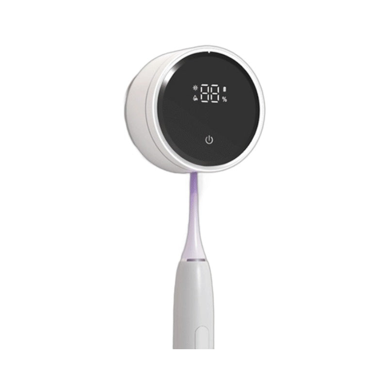 A toothbrush ultraviolet intelligent sterilizer