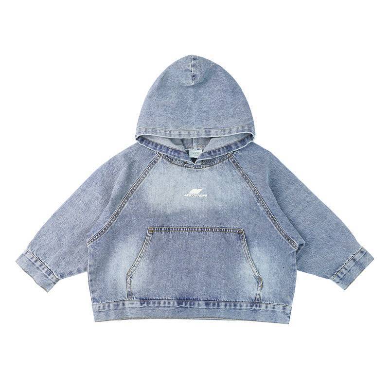 A Children's and teenagers' denim suit