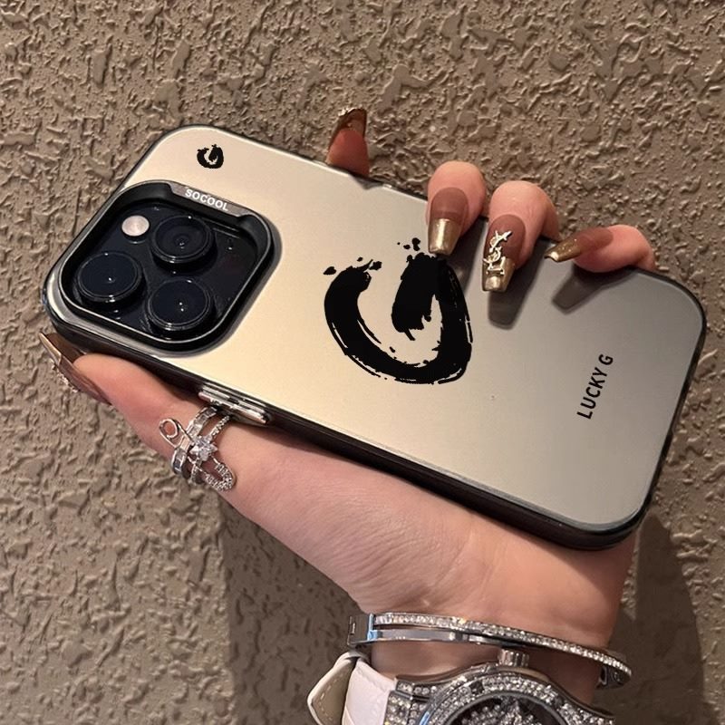 A letter printed mobile phone protective case