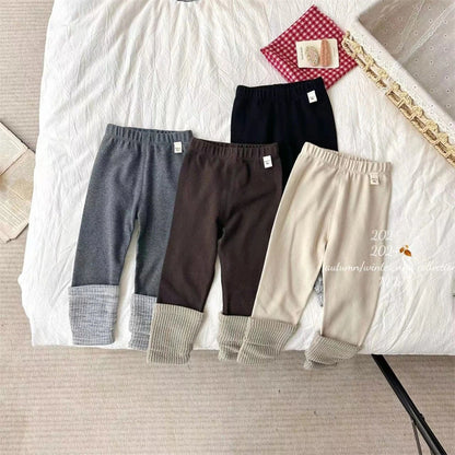 A Children's warm leggings
