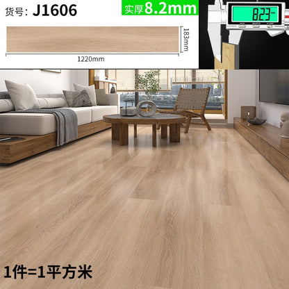 A lock floor SPC stone plastic floor snap-on stone crystal composite wood floor household old ground renovation waterproof fire