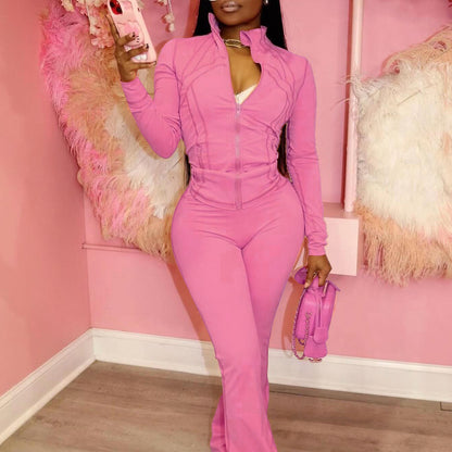 A Sports Long Sleeve Suit