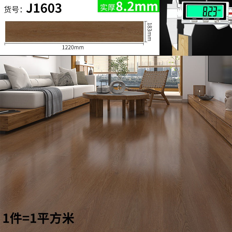 A lock floor SPC stone plastic floor snap-on stone crystal composite wood floor household old ground renovation waterproof fire