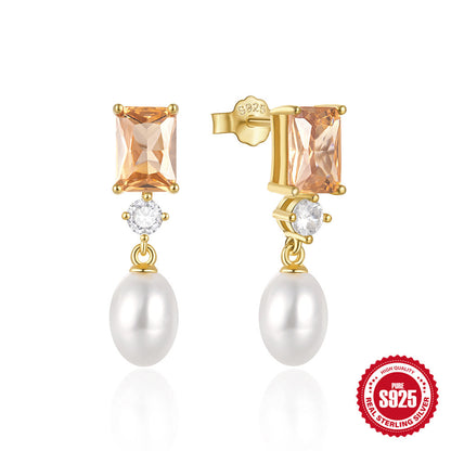 A S925 Sterling Silver Earrings