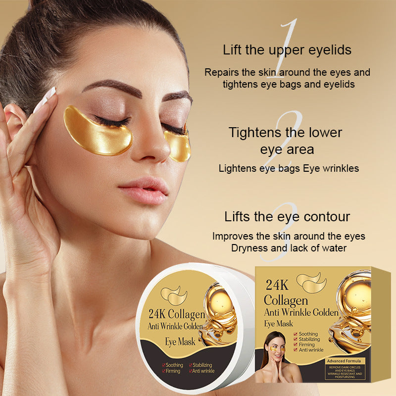 A moisturizing eye mask