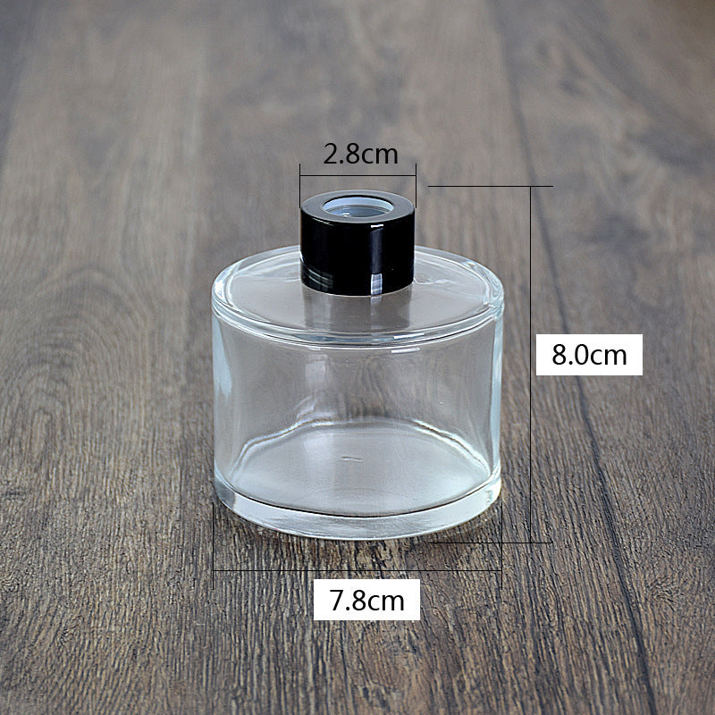 A Aromatherapy bottle square round 100ml rattan fireless aromatherapy volatile bottle perfume glass bottle