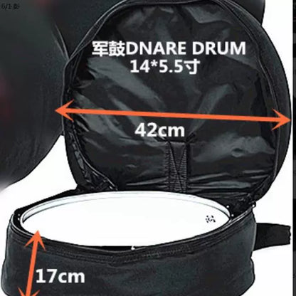 A new drum kit, thickened jazz cover drum bag, ring drum bag, Oxford cloth waterproof army drum bag.
