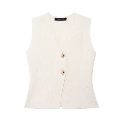 A vest vest skirt set