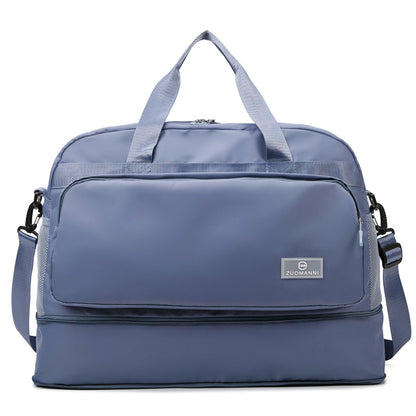 A expandable capacity storage bag