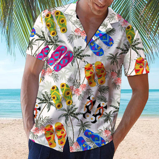 A Men's Printed Shirt