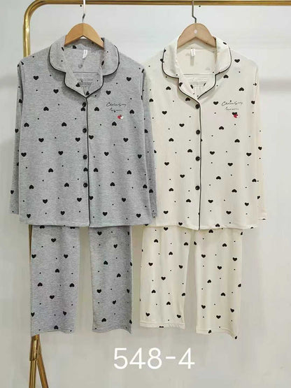 A cotton pajama set