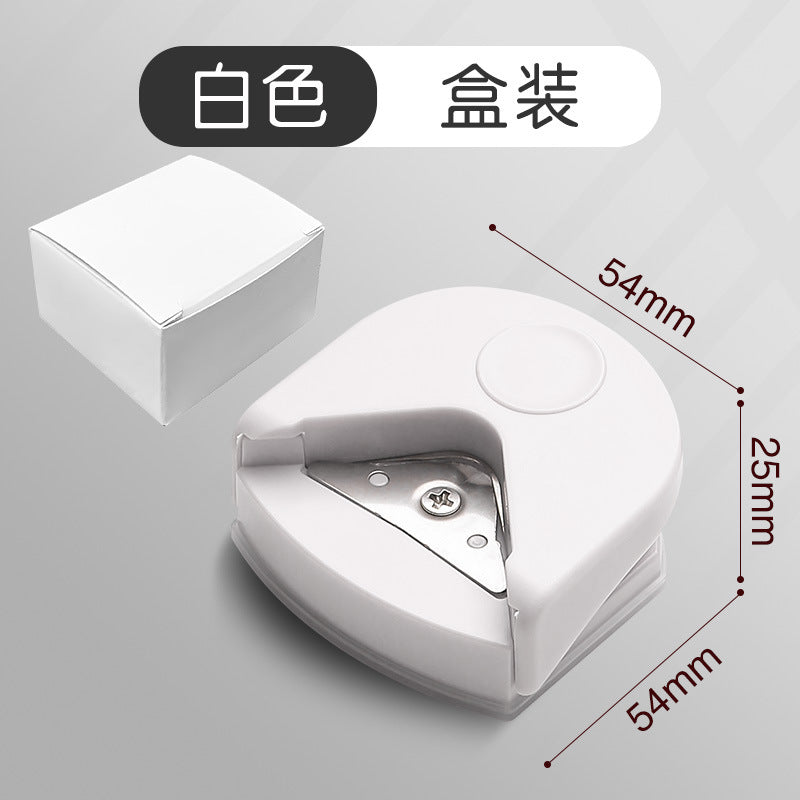 A fillet R4 chamfer paper cardboard photo fillet plastic sealing film fillet card right angle sharp corner cutter