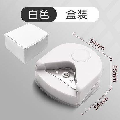A fillet R4 chamfer paper cardboard photo fillet plastic sealing film fillet card right angle sharp corner cutter