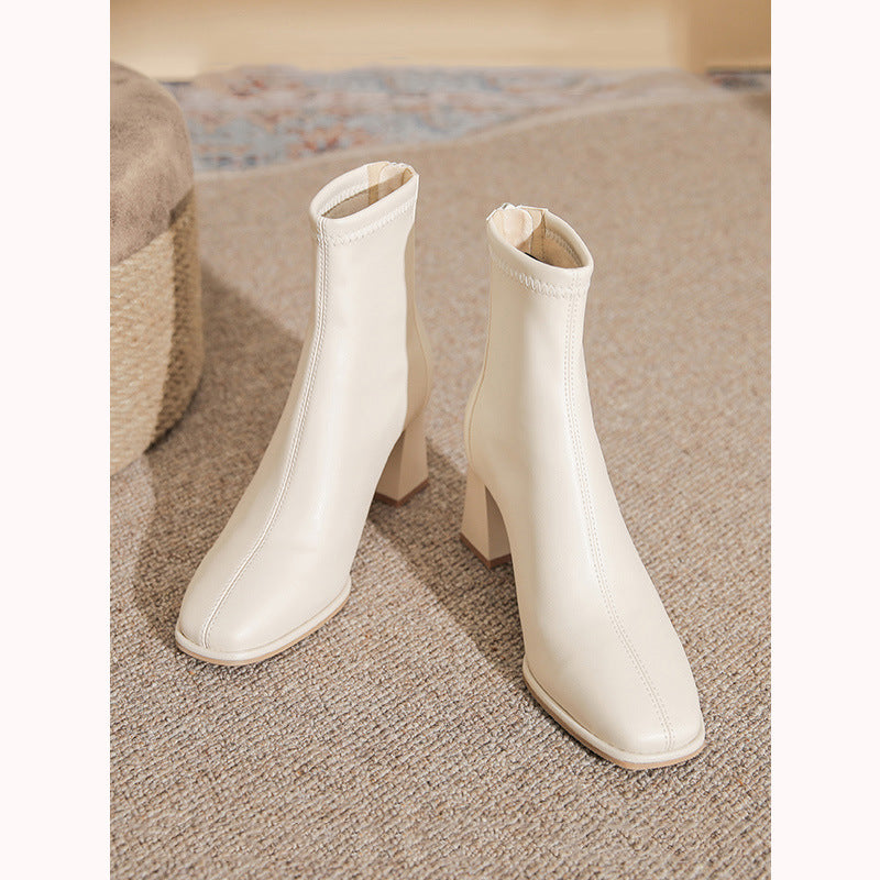 A Ladies' High Heel Boots