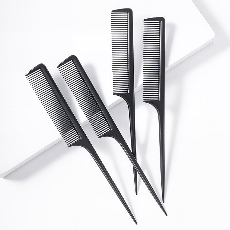 A black pointed tail comb