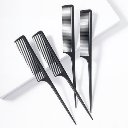 A black pointed tail comb