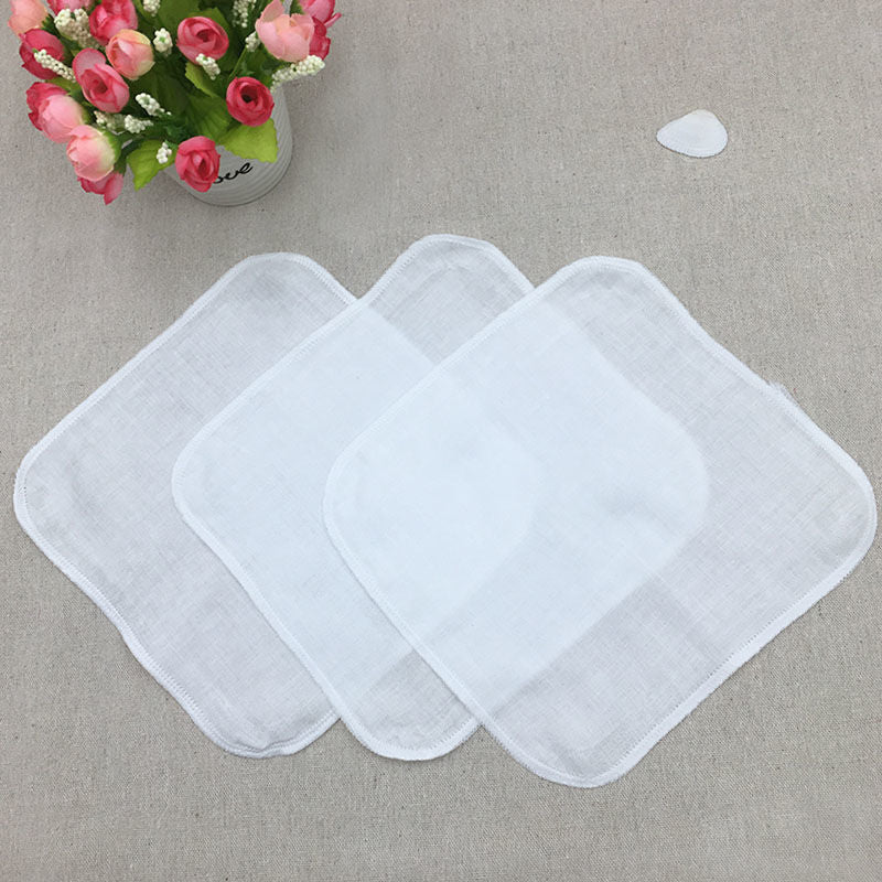 A 10 baby gauze towels, saliva towels, baby small square towels, face towels, cleaning mouth, face towels, spitting milk water wholesale MOQ: 10BAG - Mixbatch