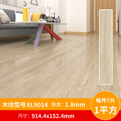 A pvc plastic floor wood grain floor