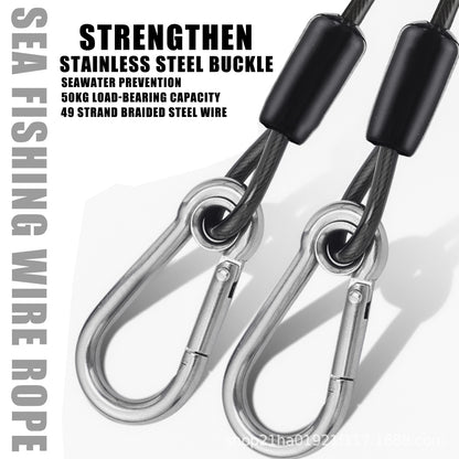 A Steel Wire Safety Tether – Reinforced & Strong