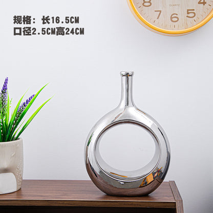 A ceramic vase