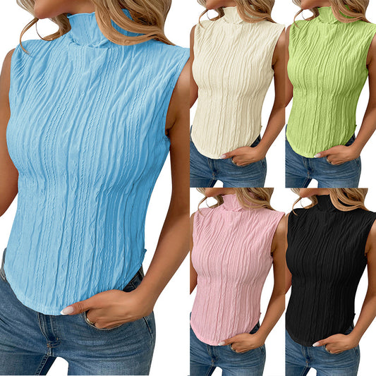 Europe, America, cross-border Amazon independent station 2025 summer new sexy Spice Girl Y2K sleeveless short women's vest