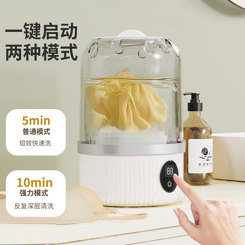 A mini washer portable