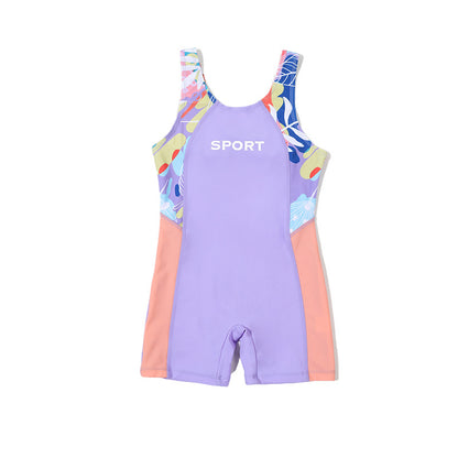 A children's swimsuit girl middle aged and older - Mixbatch