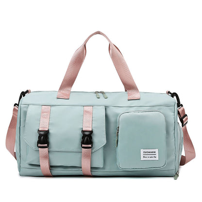 A Large capacity multifunctional messenger bag