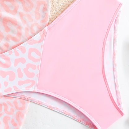 A new small fresh bikini split hot spring swimsuit female sexy three-piece halter bikini Amazon swimsuit - Mixbatch