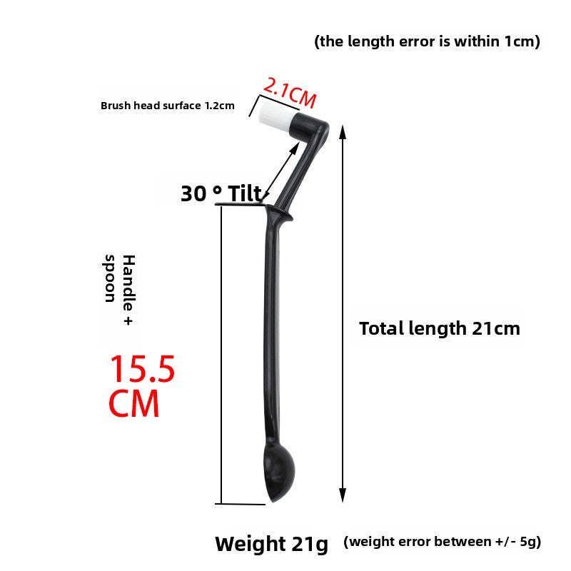 A Bean Grinder Cleaning Brush Daily Coffee Brush Coffee Machine Elbow Brush Elbow Brush Coffee Accessories Artifact