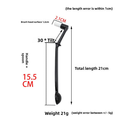 A Bean Grinder Cleaning Brush Daily Coffee Brush Coffee Machine Elbow Brush Elbow Brush Coffee Accessories Artifact