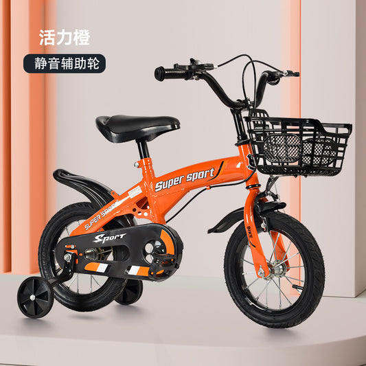 A children's bicycle