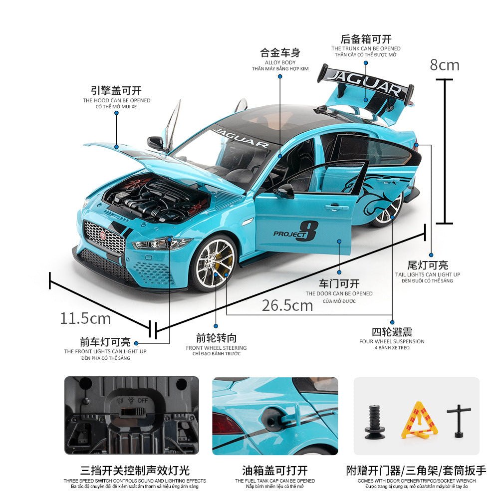 1:18 Alloy Metal Car Model Ornament