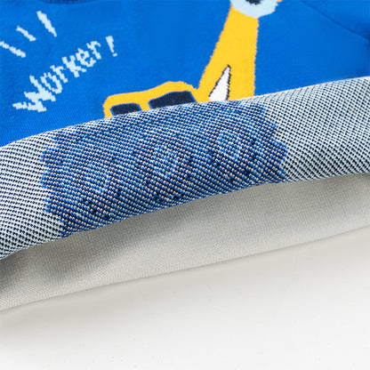 A children's cartoon sweater