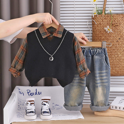 A children's three-piece set