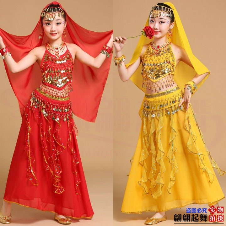 A performance costume dance dress